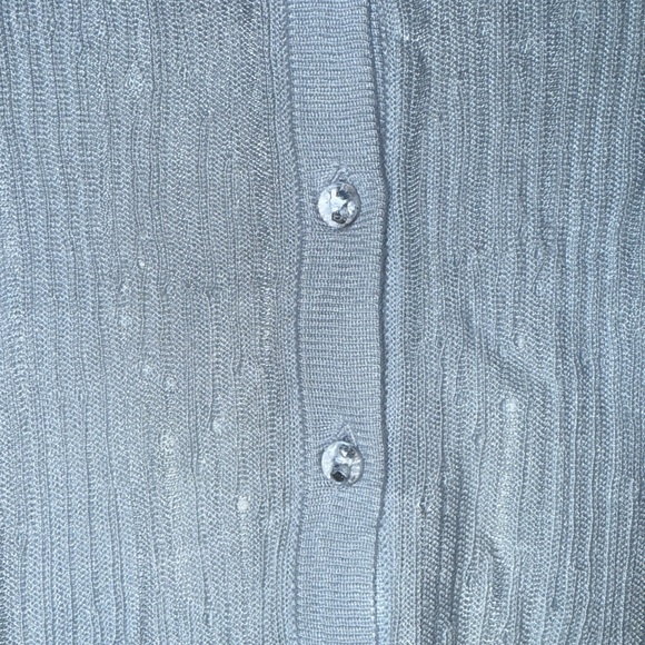 Wild Fable Light Blue Cardigan Size Large Twee - Picture 3 of 11